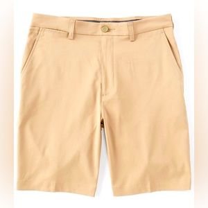 Roundtree and Yorke Performance work play Khaki shorts
